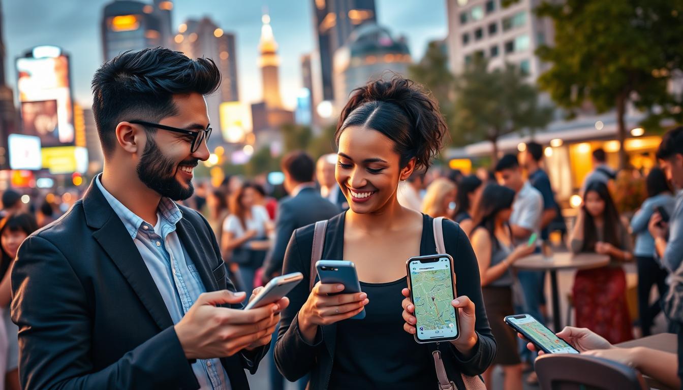 location based matching apps